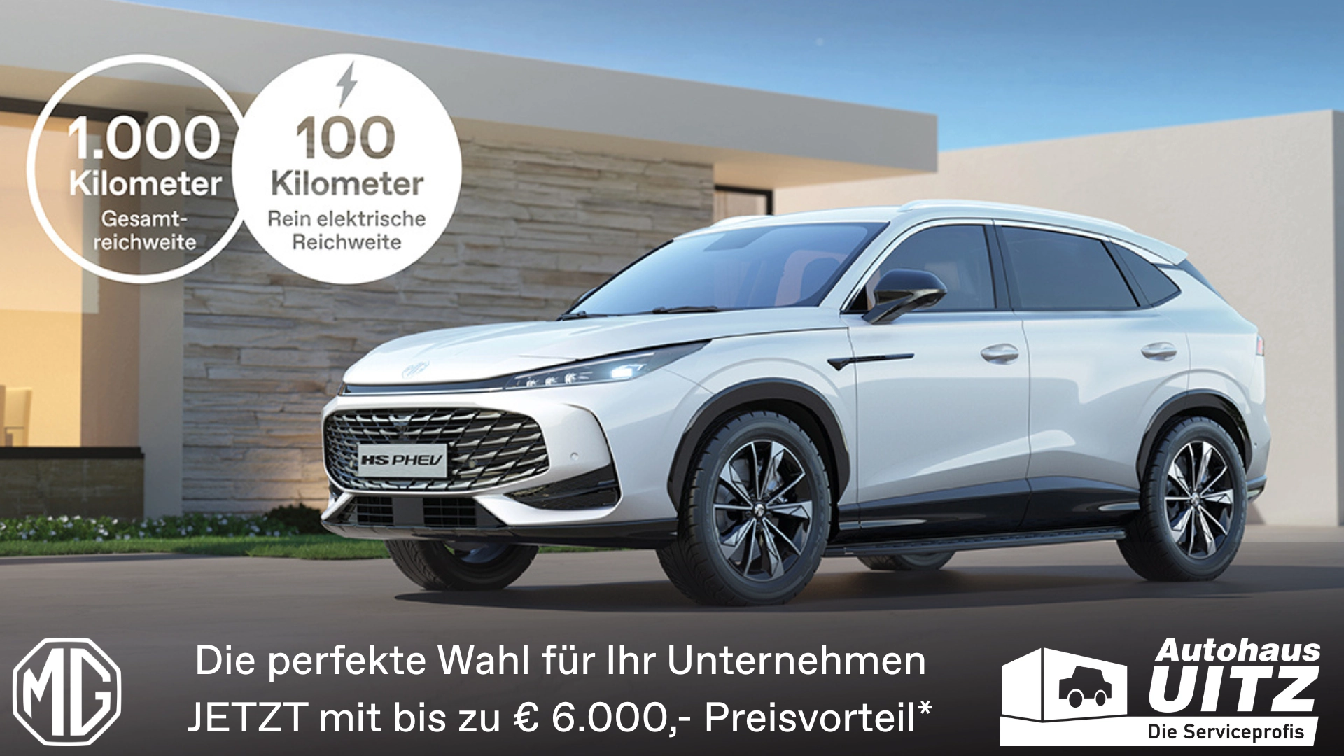 Die perfekte Wahl für Ihr Unternehmen - Der MG HS PHEV+