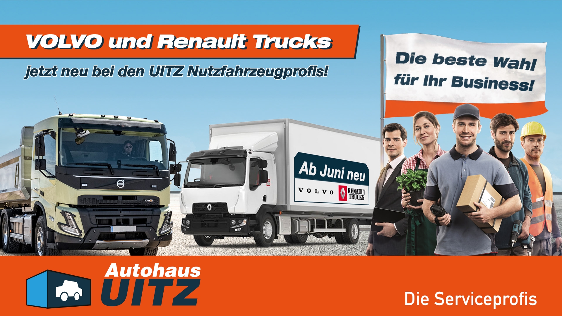 JETZT NEU: VOLVO und Renault Trucks 