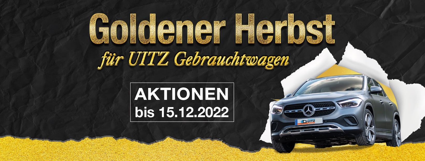 Goldener Herbst für UITZ Gebrauchtwagen 